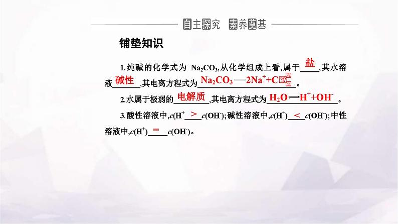 人教版高中化学选择性必修1第三章第三节课时1盐类的水解课件03