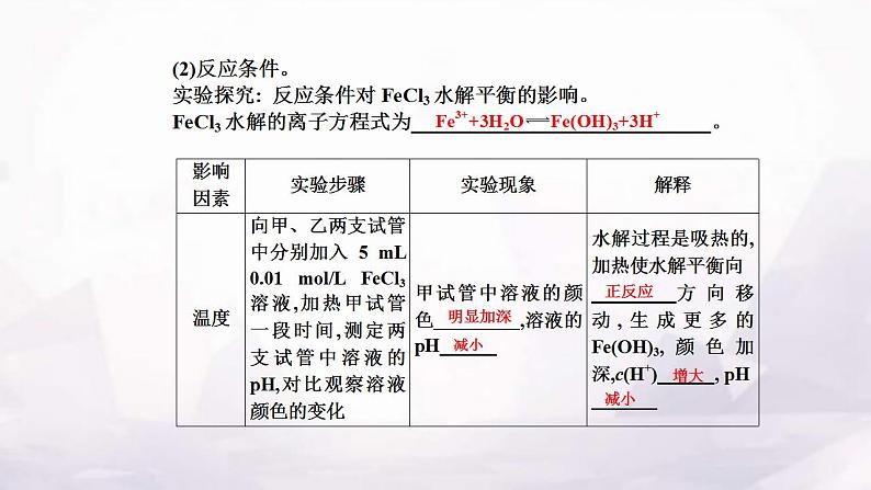 人教版高中化学选择性必修1第三章第三节课时3影响盐类水解的主要因素 盐类水解的应用课件05