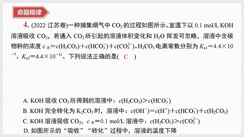 新高考化学二轮复习导学案课件　微主题7　电离平衡与盐类水解（含解析）07