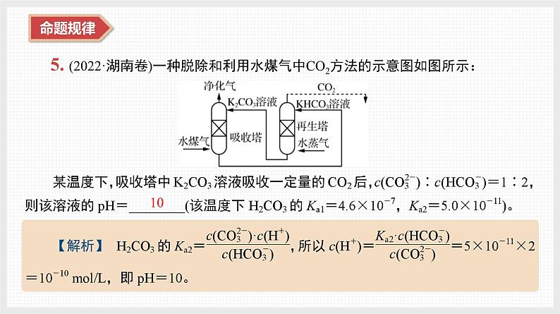 新高考化学二轮复习导学案课件　微主题7　电离平衡与盐类水解（含解析）08