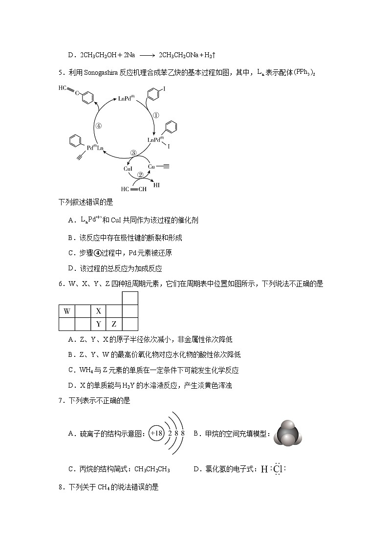 8.1.1天然气的利用甲烷同步练习-苏教版高中化学必修第二册02