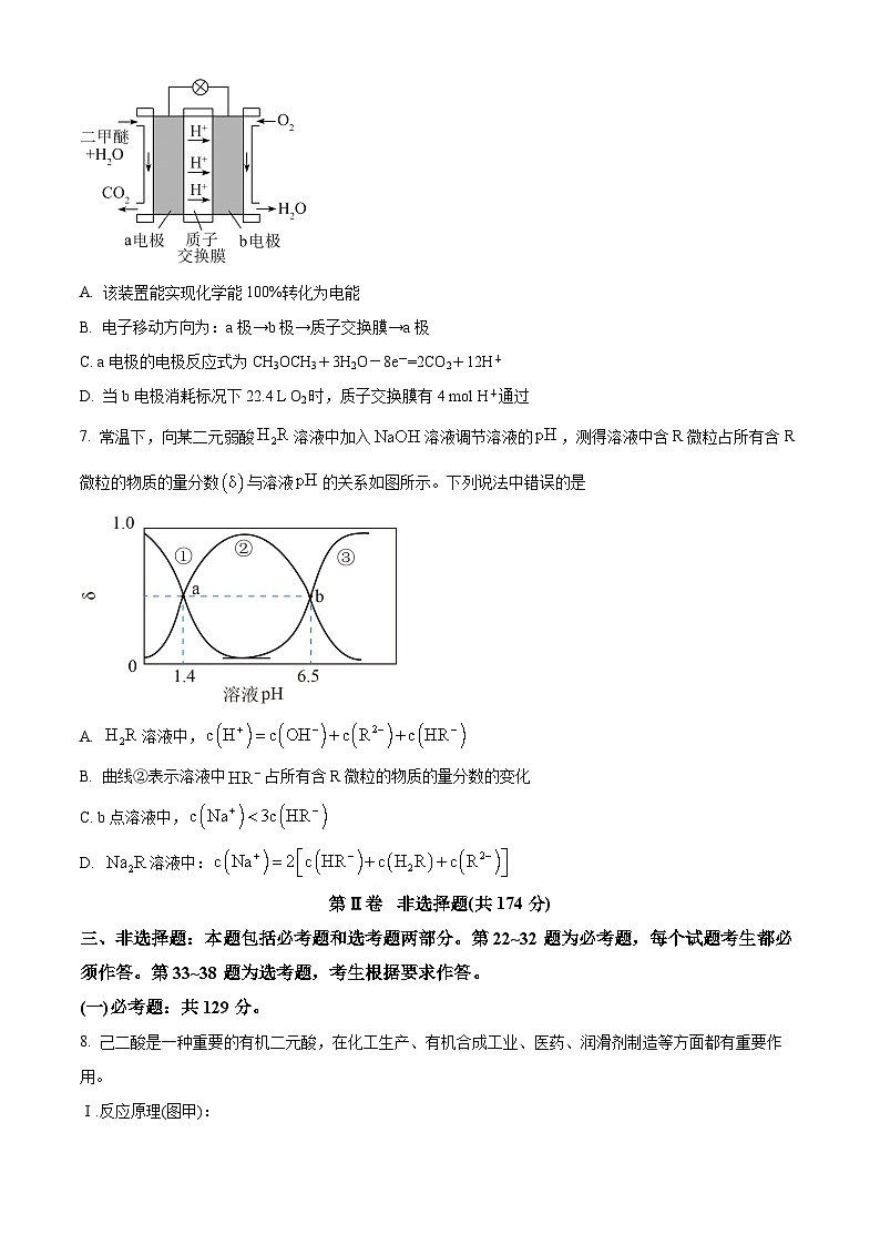 四川省仁寿第一中学校（北校区）2023-2024学年高三上学期9月月考理综化学试题无答案第3页