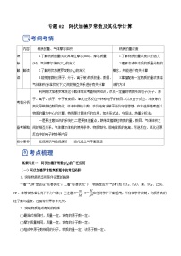 新高考化学二轮复习精品讲义专题02  阿伏加德罗常数及其化学计算 （含解析）