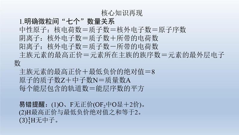 新高考化学二轮总复习 专题突破课件 专题五 物质结构与性质（含解析）03