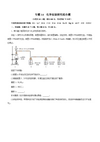 新高考化学二轮复习检测卷专题14 化学实验探究综合题（含解析）