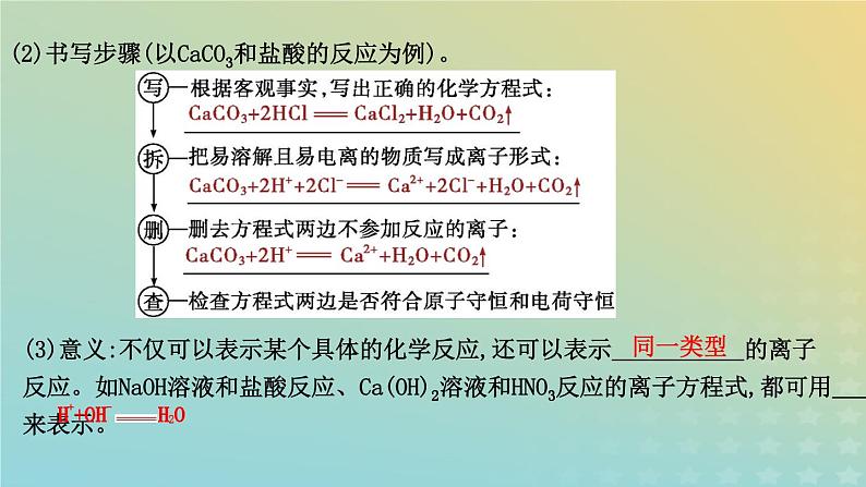 2024届高考化学复习专题离子反应课件05