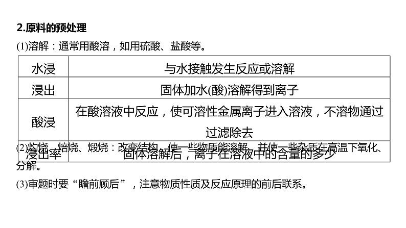 新高考化学一轮复习精品课件 第9章 第59讲　无机化工流程题的解题策略 (含解析)04