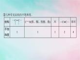 新教材2023_2024学年高中化学第3章烃的衍生物微专题5有机化合物的官能团异构课件新人教版选择性必修3