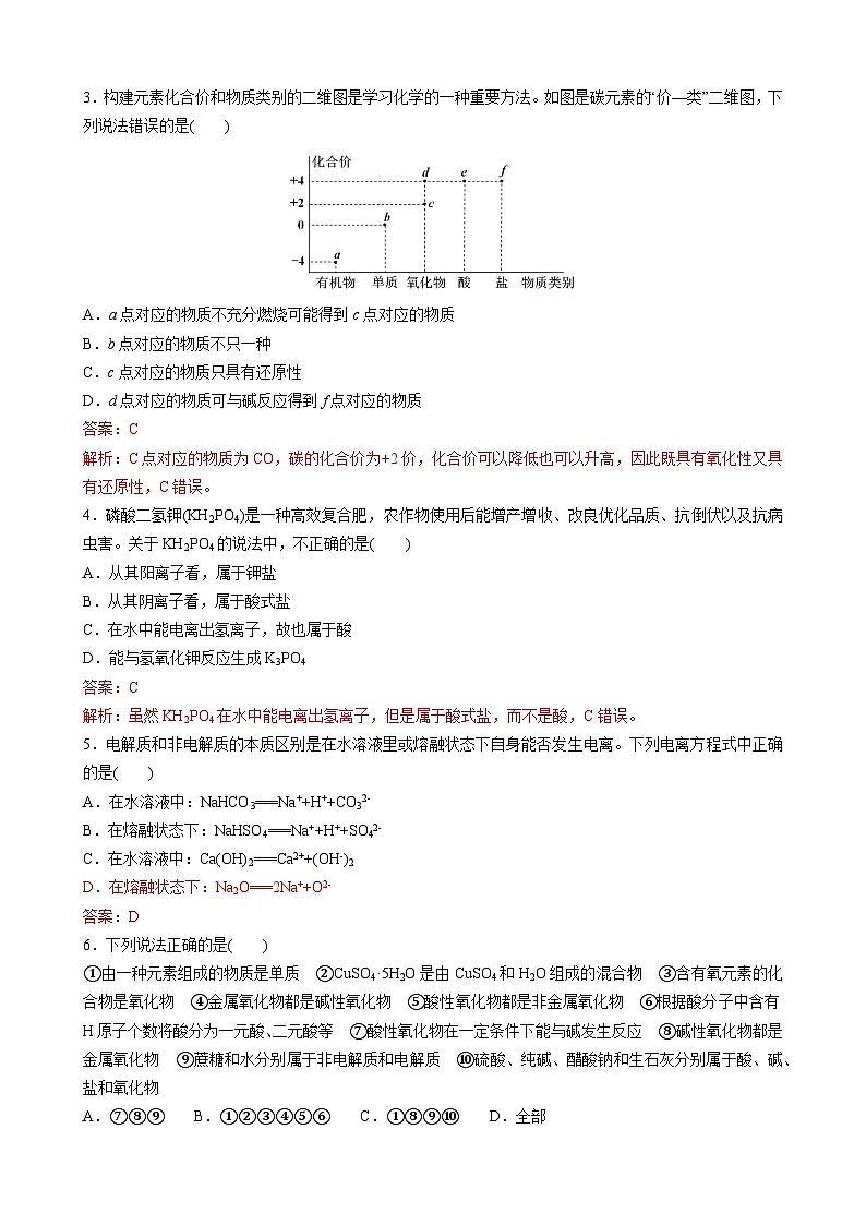 辽宁省六校协作体2023-2024学年高一上学期联考化学试题【解析版】第2页