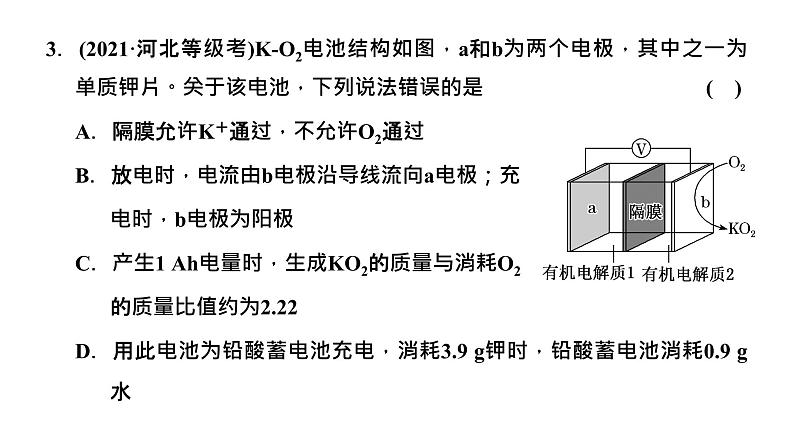 2024届高考一轮复习 第六章 化学反应与能量 第4讲 电化学装置的解题模型建构课件PPT第6页