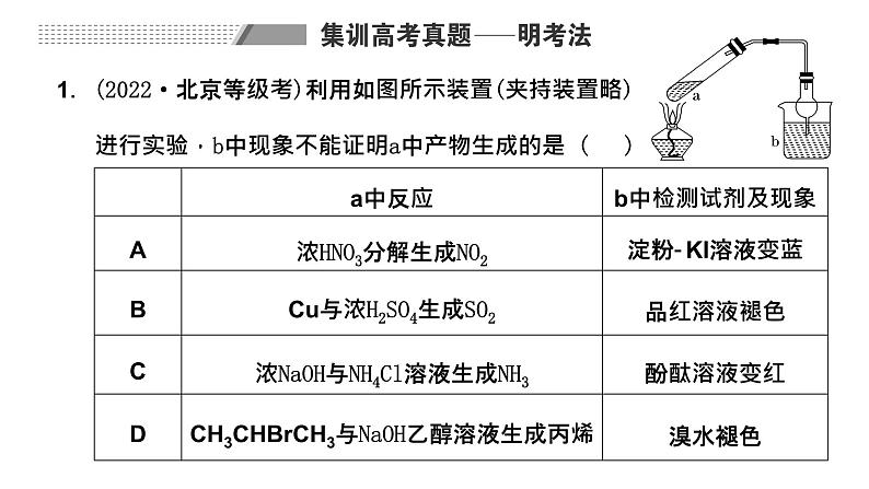 2024届高考一轮复习 第四章 非金属及其化合物 第6讲 以气体制备为主体的实验探究课件PPT02