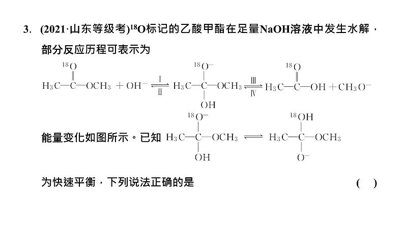 2024届高考化学一轮复习 第七章 化学反应速率与化学平衡  第2讲 催化剂的反应机理与能垒图像课件PPT07