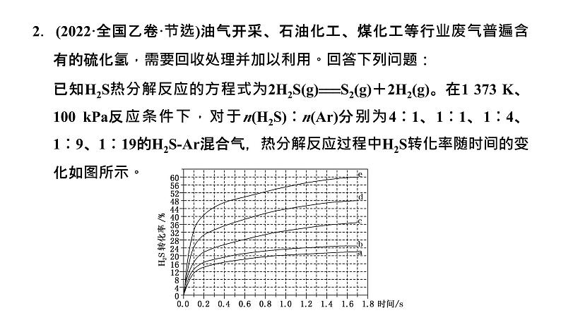 2024届高考化学一轮复习 第七章 化学反应速率与化学平衡  第6讲 工业生产中的化学平衡图像分析课件PPT07