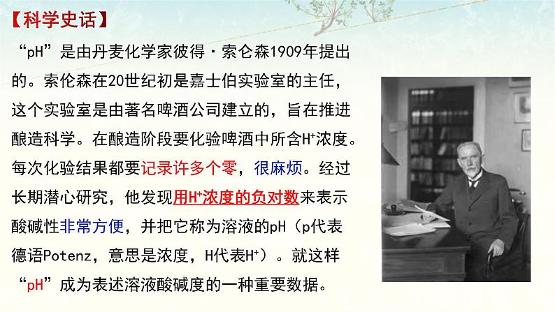 3.2.2   溶液的酸碱性与pH的计算课件2023-2024学年上学期高二化学人教版（2019）选择性必修1第4页