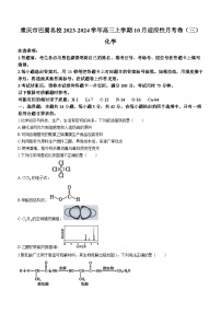 重庆市巴蜀名校2023-2024学年高三上学期10月适应性月考卷（三）化学试题（含答案）