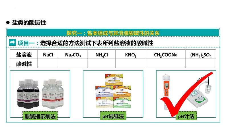 3. 3.1.盐类的水解课件 2023-2024学年高二上学期化学人教版（2019）选择性必修1第8页