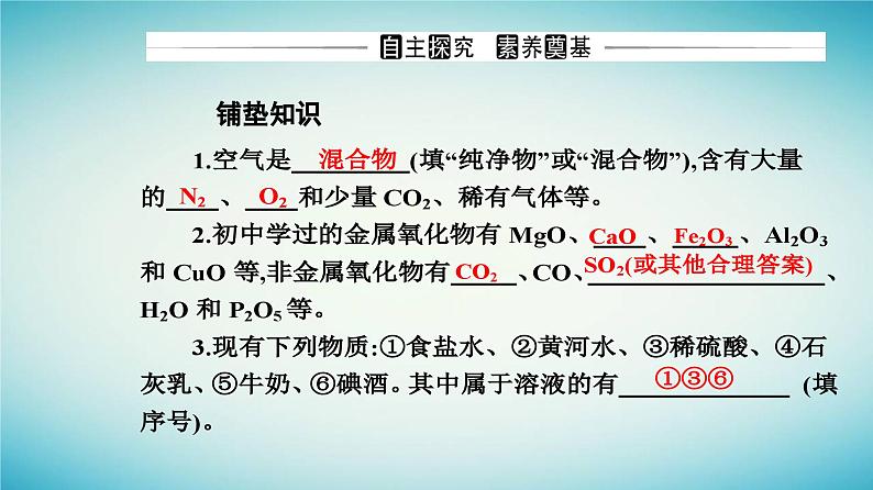 2023_2024学年新教材高中化学第一章物质及其变化第一节物质的分类及转化课时1物质的分类课件新人教版必修第一册03