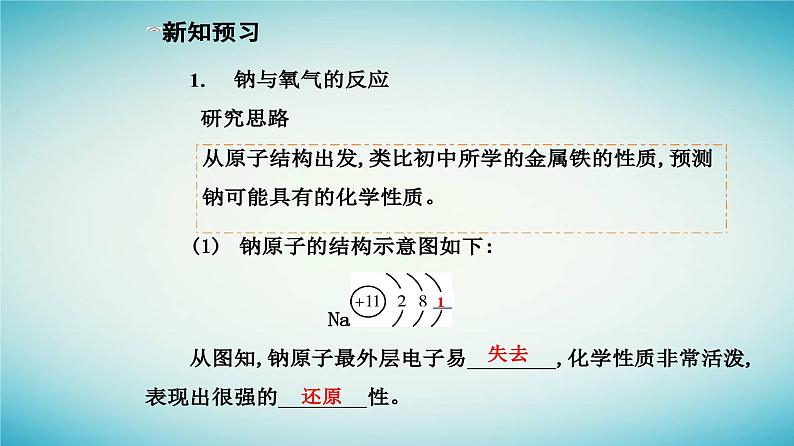 2023_2024学年新教材高中化学第二章海水中的重要元素__钠和氯第一节钠及其化合物课时1活泼的金属单质__钠课件新人教版必修第一册第5页