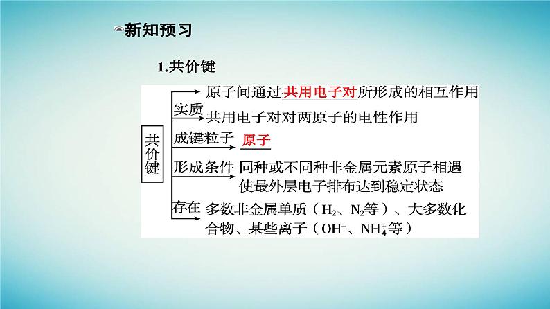 2023_2024学年新教材高中化学第四章物质结构元素周期律第三节化学键课时2共价键课件新人教版必修第一册05