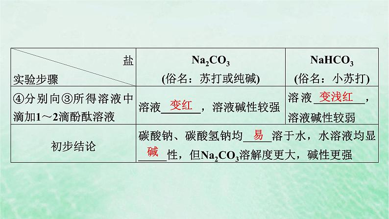 新教材适用2023_2024学年高中化学第2章海水中的重要元素__钠和氯第1节钠及其化合物第3课时碳酸钠和碳酸氢钠焰色试验课件新人教版必修第一册第8页