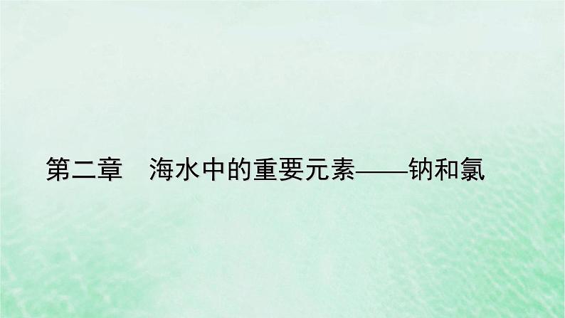 新教材适用2023_2024学年高中化学第2章海水中的重要元素__钠和氯第2节氯及其化合物第1课时氯气的性质课件新人教版必修第一册第1页