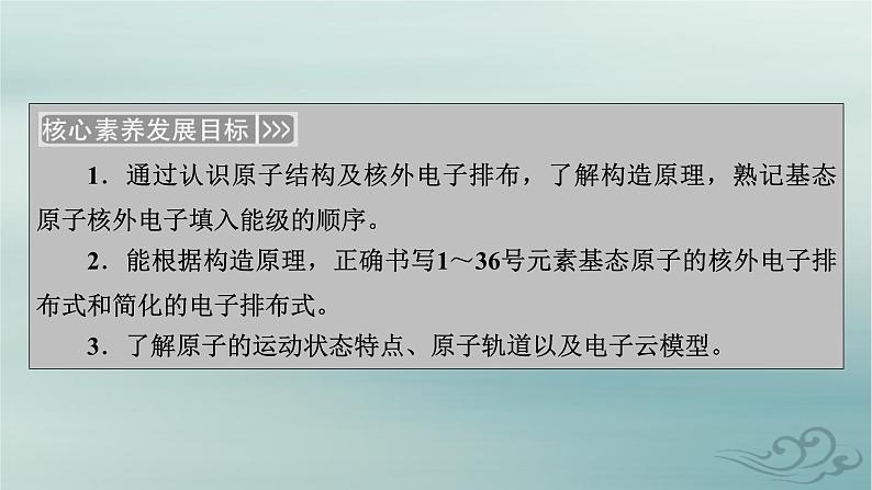 新教材适用2023_2024学年高中化学第1章原子结构与性质第1节原子结构第2课时构造原理与电子排布式电子云与原子轨道课件新人教版选择性必修2第3页