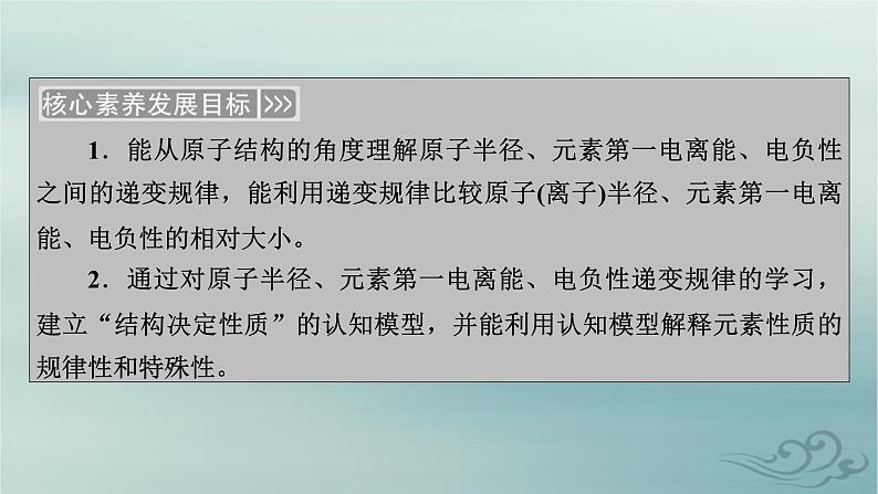 新教材适用2023_2024学年高中化学第1章原子结构与性质第2节原子结构与元素的性质第2课时元素周期律课件新人教版选择性必修2第3页