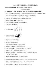 【期中真题】辽宁省本溪市高级中学2022-2023学年高三上学期期中测试化学试题.zip