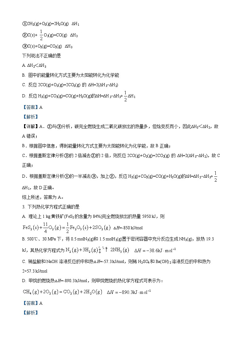 【期中真题】甘肃省天水市第一中学2022-2023学年高二上学期期中考试化学试题.zip02