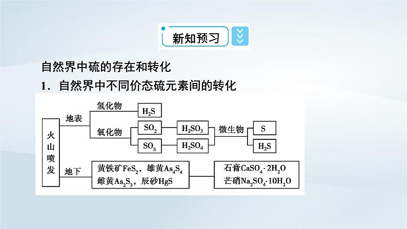 新教材2023年高中化学第5章化工生产中的重要非金属元素第1节硫及其化合物第3课时不同价态含硫物质的转化课件新人教版必修第二册08