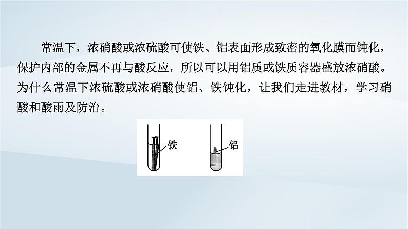 新教材2023年高中化学第5章化工生产中的重要非金属元素第2节氮及其化合物第3课时硝酸　酸雨及防治课件新人教版必修第二册06