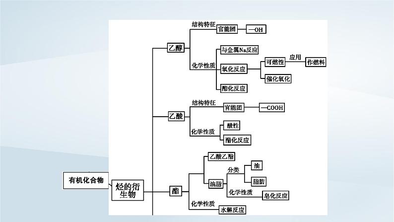 新教材2023年高中化学第7章有机化合物章末总结课件新人教版必修第二册08