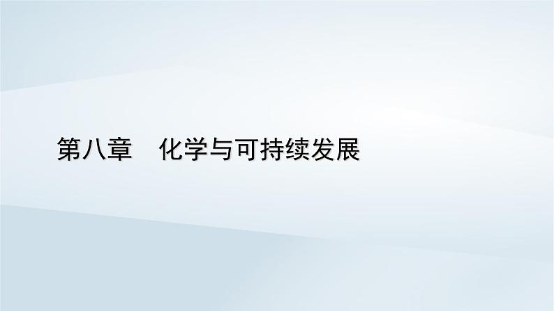 新教材2023年高中化学第8章化学与可持续发展第2节化学药品的合理使用课件新人教版必修第二册第1页