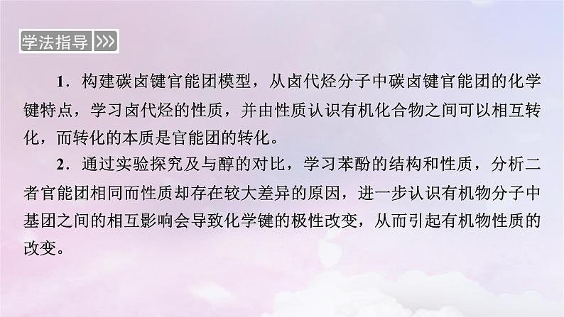 新教材适用2023_2024学年高中化学第3章烃的衍生物第1节卤代烃课件新人教版选择性必修3第4页