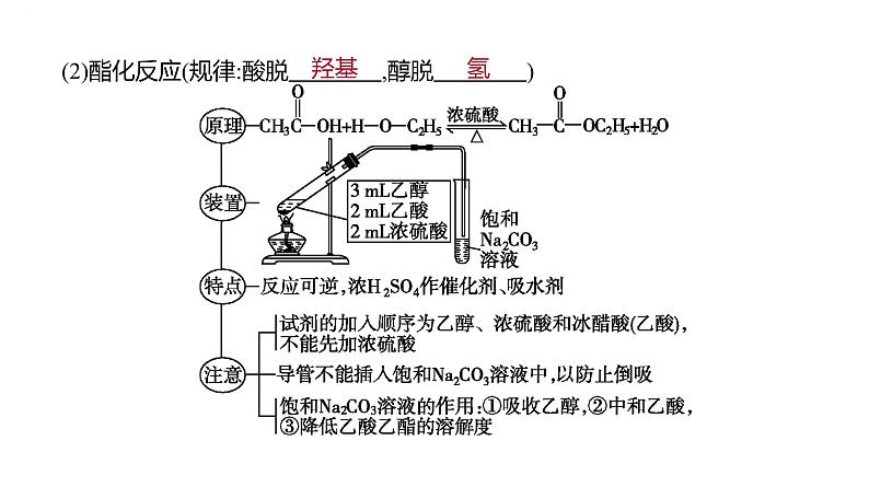 2024届高三化学一轮复习课件：烃的衍生物(二)　羧酸　羧酸衍生物第4页