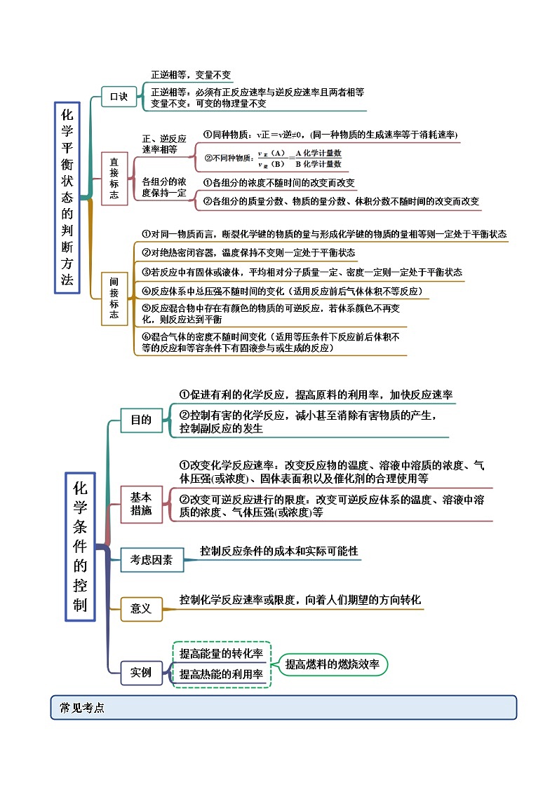 人教版高中化学必修二精品同步讲义6.2.2 化学平衡状态及限度（精讲）（含解析）第2页
