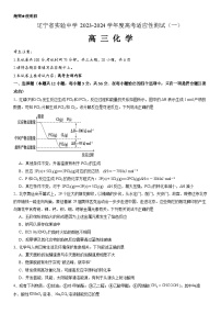 辽宁省实验中学2023-2024学年高三上学期高考适应性测试（一）化学试题  Word版含答案