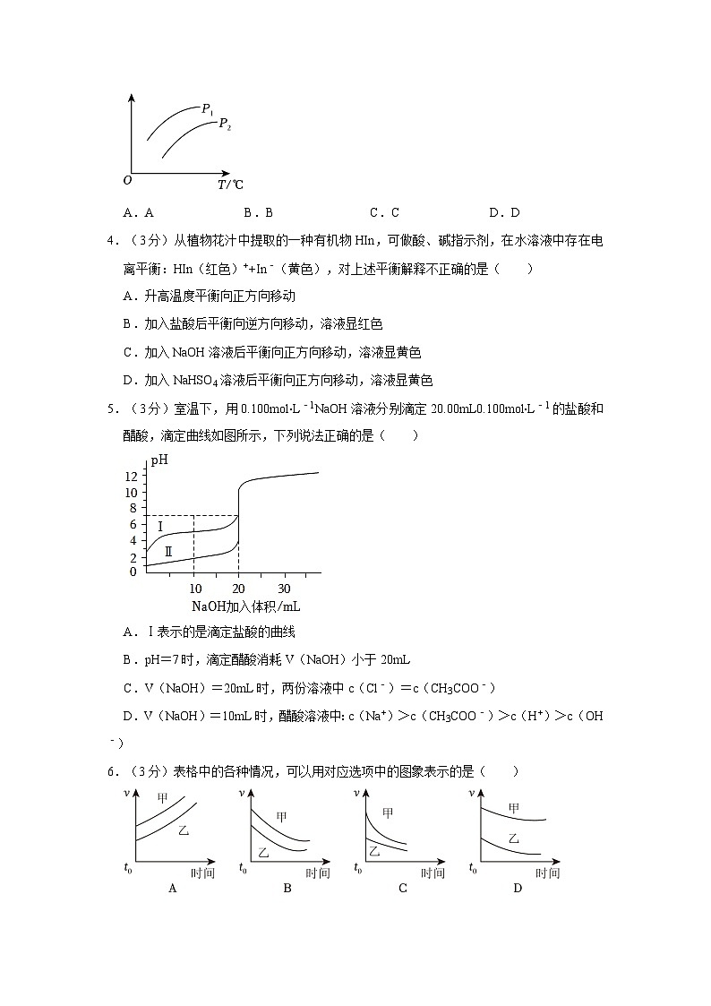 2023-2024学年湖北省武汉高二（上）月考化学试卷（10月份）第2页