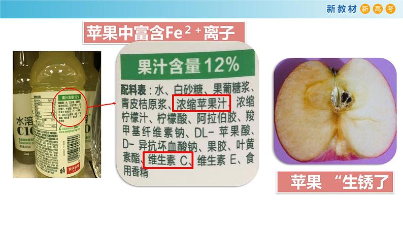 高一化学同步教学课堂 人教版2019必修第一册 3.1.4 铁盐 亚铁盐间的相互转化课件PPT03