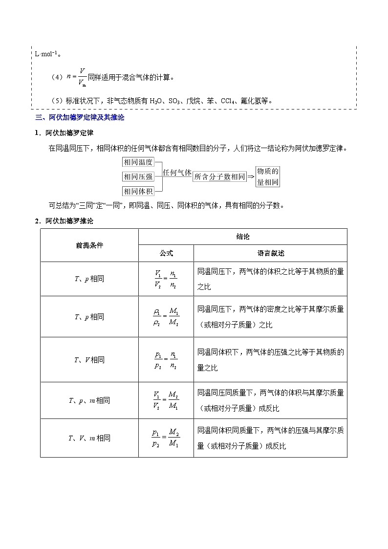 高考化学 考点05 物质的量 气体摩尔体积（含解析）第3页