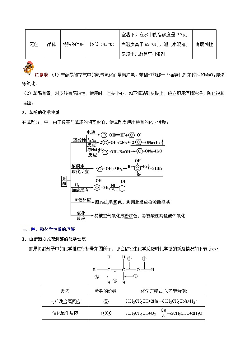 高考化学 考点62 烃的含氧衍生物学案（含解析）第3页