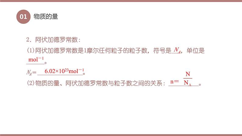 2.3.1物质的量的单位—摩尔（教学课件）—2023-2024学年高中化学人教版-2019·高一上学期第8页