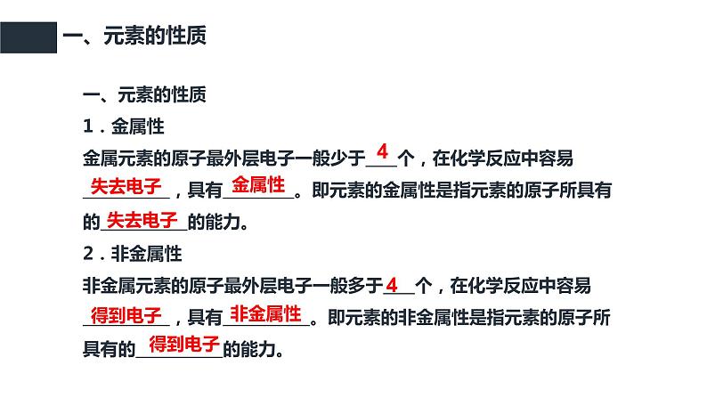 4.1.3 原子结构与元素的性质（教学课件）—2023-2024学年高中化学人教版-2019·高一上学期05