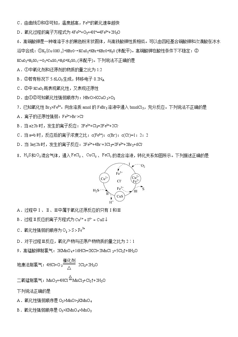 1.3.2 氧化性、还原性强弱的判断（原卷版）（好题帮）-备战2023年高考化学一轮复习考点帮（新教材新高考）第2页