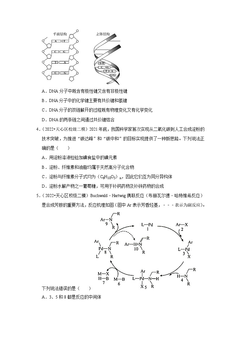 2023届湖南省高三化学二轮复习 专练训练9-常见的有机物及其应用第2页