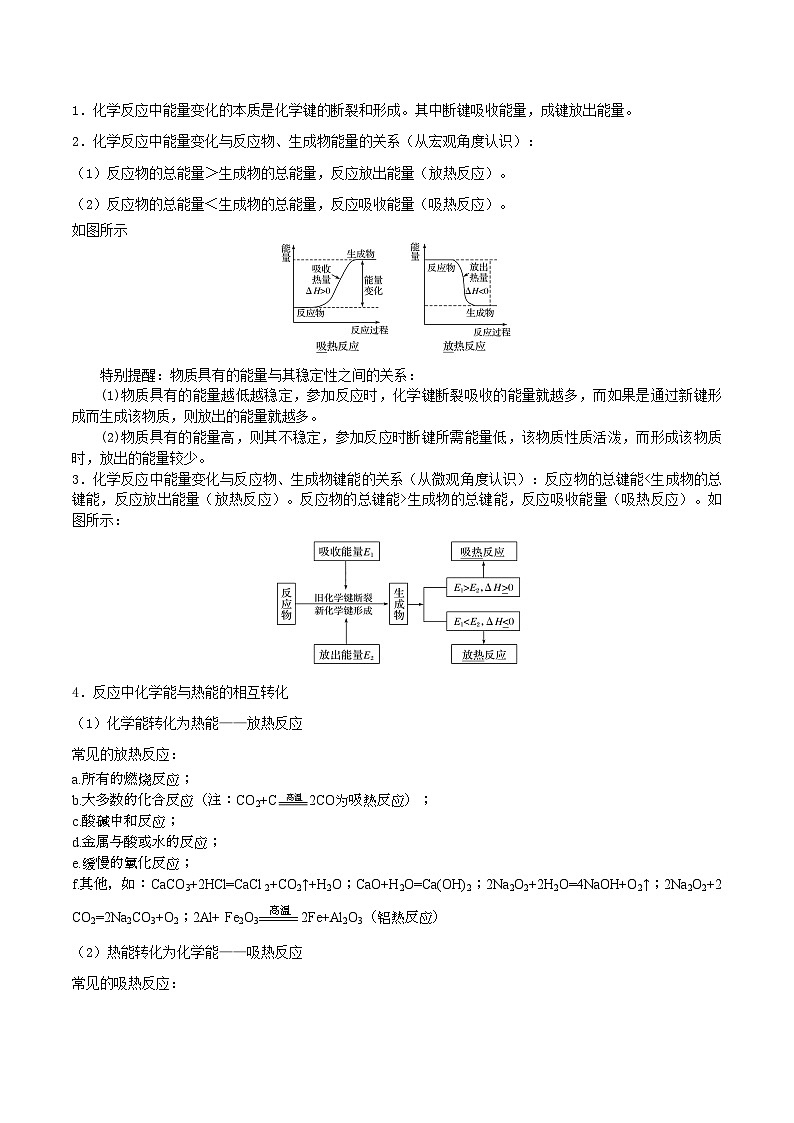 第六章知识串讲-2020-2021学年高一化学下学期期末复习大串讲（人教版必修第二册）（解析版）第2页