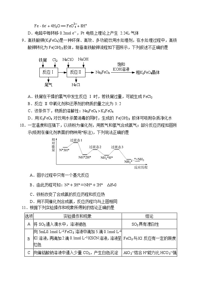 淮安市2023—2024学年度第一学期高二年级调研测试第3页