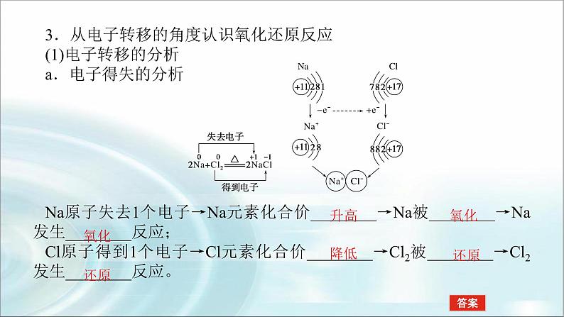 高中化学必修第一册1-3-1氧化还原反应课件第8页