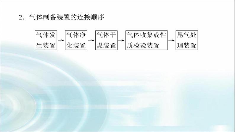 高中化学必修第一册微专题⑤实验室制取气体的思维方法及装置的选择课件03