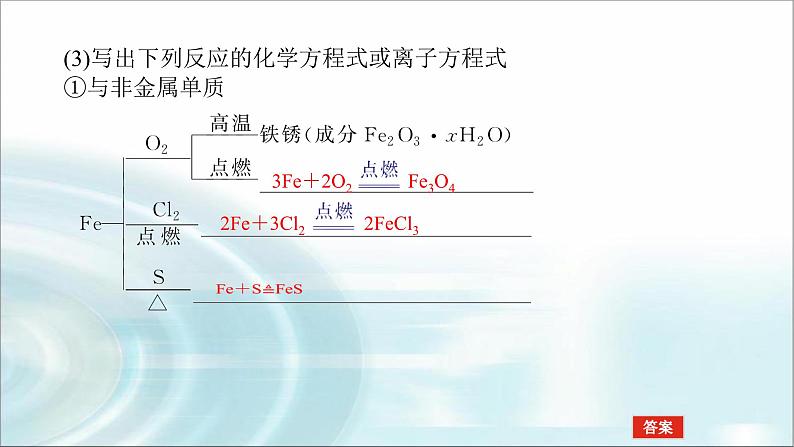 高中化学必修第一册3-1-1铁的单质、氧化物和氢氧化物课件第8页